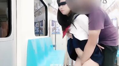 (中文字幕) 台灣捷運上調教學生母狗-預告