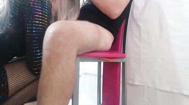 cum in my pussy! Please! wife with a friend! peeped!