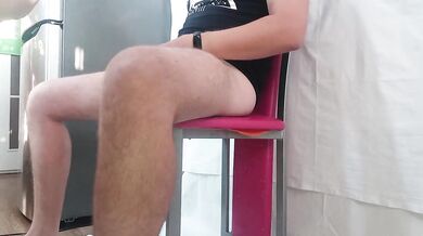 cum in my pussy! Please! wife with a friend! peeped!