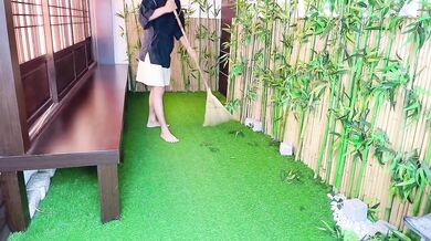 Japanese ancient tradition lonely virgin girl fuck with servant！
