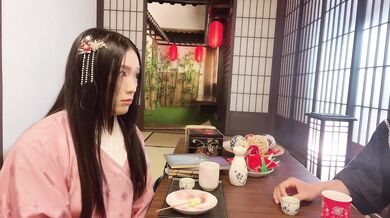 Japanese ancient tradition lonely virgin girl fuck with servant！