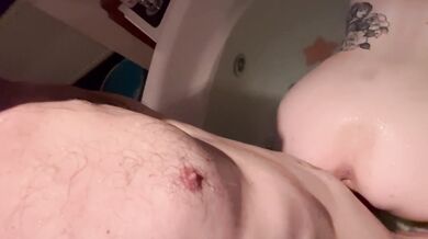 Getting fucked in the tub