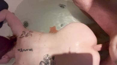 Getting fucked in the tub