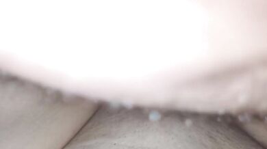 His cock fucks me wonderfully. Nice and deep inside me. He squirts my pussy nice and full.