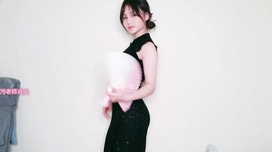 Cosplay vintage Chinese Dress QiPao 试穿改良旗袍 污老师炎炎