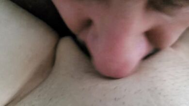 My boyfriend fucks me with his big cock. He shoots his cum cum creampie all over me. 3 of 3