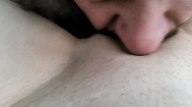 My boyfriend fucks me with his big cock. He shoots his cum cum creampie all over me. 3 of 3