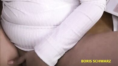 BORIS SCHWARZ: Blonde sloppy student girl wants teacher to cum in her pussy