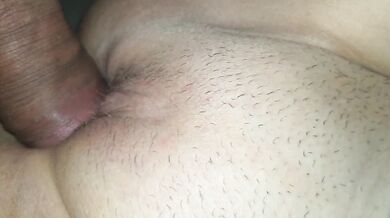 He fucks me so good. All his cum deep in my pussy. Creampie. Cum inside.