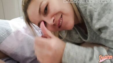 I suck your balls empty privately!