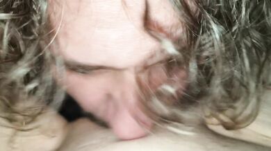 Cheater licks pussy with my fingers in her. Dick cums all in her pussy. Lick again till she cums