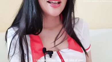 ASMR Caring Nurse lets your cock relax in her hands (Teaser)