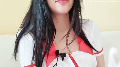 ASMR Caring Nurse lets your cock relax in her hands (Teaser)