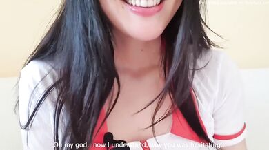ASMR Caring Nurse lets your cock relax in her hands (Teaser)