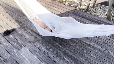 Mint green color see-through babydoll aside beach