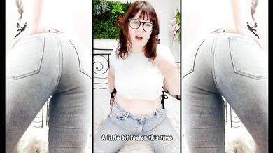 Get addicted to my Big Jeans Booty! (Stop&Go JOI)