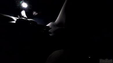 Horny Freakart masturbates whilst you rest beside her