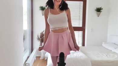ASMR Naive Student forgot to wear panties in class - Dirty Talk (FULL VID ON ONLYFANS)