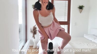 ASMR Naive Student forgot to wear panties in class - Dirty Talk (FULL VID ON ONLYFANS)