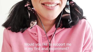 ASMR My first time Anal - "Please just put the tip" FULL VID ON ONLY FANS