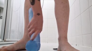 My Slutcunt masturbate with Big Toys! Open up her creamy Slutcunt! Part 1