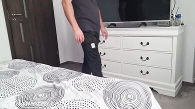 Stepson finds my toy and fuck me with his cock until cum in my ass