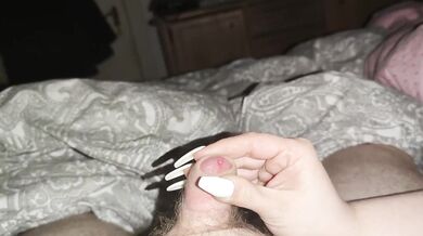 I help him to get his little cock to cum *unbelievable amount of cum*