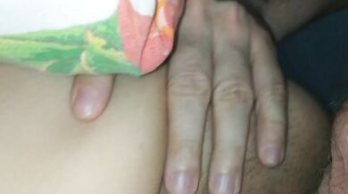 Sex, close up, 5m pregnant