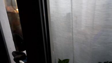 Caught him spying through the window, let him in so he could fuck me