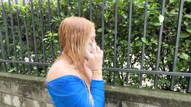 KIRA BLONDE- A SEXY college girl