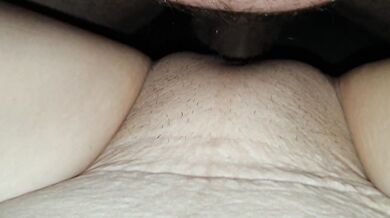 Fucking my girlfriend. I cum deep inside her pussy