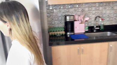 Kira Blonde, and her huge ass as a Domestic Employee