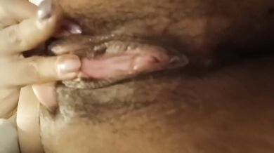 Close up clit orgasm with contractions