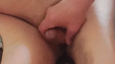 helping my disabled friend to cum