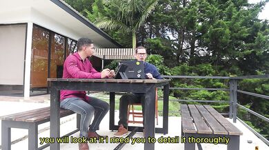 I FUCK THE RANCH OWNER'S DAUGHTER WHEN WE GET CAUGHT BY HER FIANCÉ AND HER DADDY