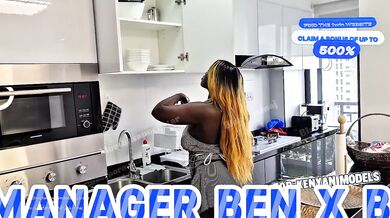 NASTY STEPMOM HAD A QUICKY AT THE KITCHEN WITH HUNGRY STEPSON (KENYAN PURE TABBOO)