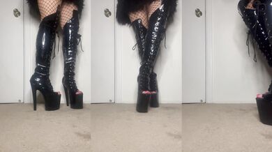 Latina Babe Feet Heel fetish