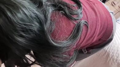 my schoolgirl cousin alone at home and I take the opportunity to fuck her It didn't fit in her ass so tight