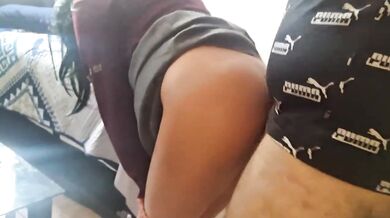 my schoolgirl cousin alone at home and I take the opportunity to fuck her It didn't fit in her ass so tight