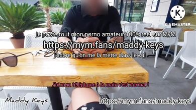 100% real - This slut ask this stranger to fuck her ass on the car park - HOT