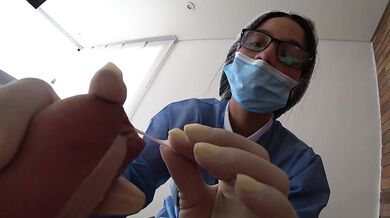 Juicy Nurse seduced patient inro ANAL SEX