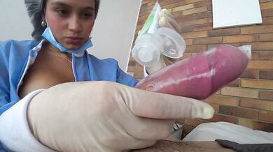Juicy Nurse seduced patient inro ANAL SEX