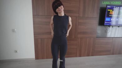 My boyfriend fucks my ass right after a workout.