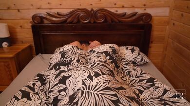 Real passionate anal sex of stepbrother and stepsister in parents' country house