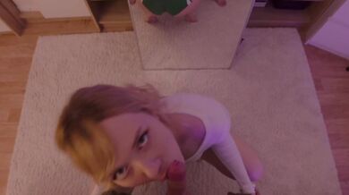 Silly step sister watched too much hentai and now wants anal sex with step bro