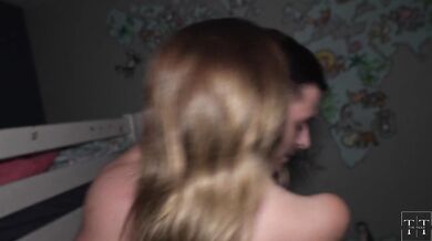 Stepsister wants me to fuck her, keeps peeking