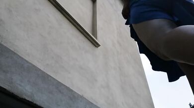 Sensational pee standing in public I absolutely have to pee I can't stop!