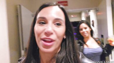 Hot night 3SOME sex with squirt and a lot of orgasms. Danika Steve and Megan