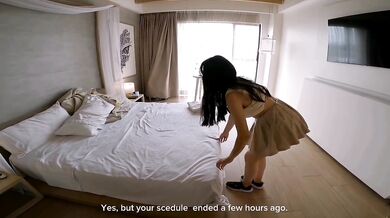 BOSS FUCKS HIS MAID AND HIS WIFE DISCOVERS THEM