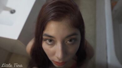 My dirty stepsister offers me BJ and anal sex in exchange for silence